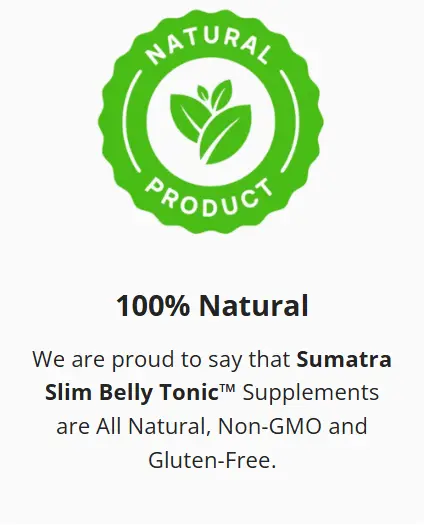 Sumatra Slim Belly Tonic 100% Natural